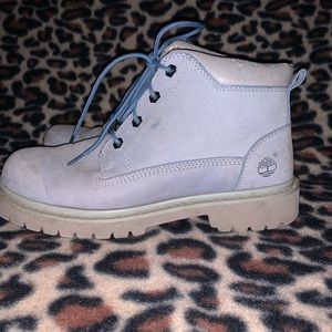 Timberlands Sz 7, baby blue